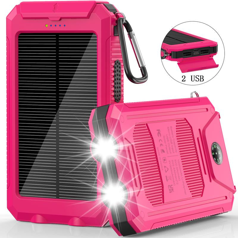 Outdoor Portable, Solar Powered Mobile Power,, for Mobile Digital Electronic Devices, Long Lasting and Durable, for Use When Traveling and Camping