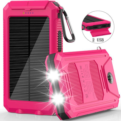 Outdoor Portable, Solar Powered Mobile Power,, for Mobile Digital Electronic Devices, Long Lasting and Durable, for Use When Traveling and Camping