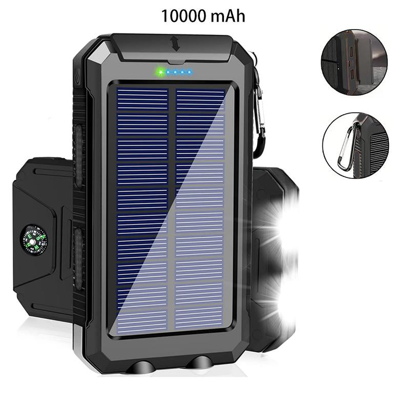 Outdoor Portable, Solar Powered Mobile Power,, for Mobile Digital Electronic Devices, Long Lasting and Durable, for Use When Traveling and Camping