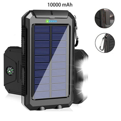 Outdoor Portable, Solar Powered Mobile Power,, for Mobile Digital Electronic Devices, Long Lasting and Durable, for Use When Traveling and Camping