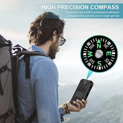 Outdoor Portable, Solar Powered Mobile Power,, for Mobile Digital Electronic Devices, Long Lasting and Durable, for Use When Traveling and Camping