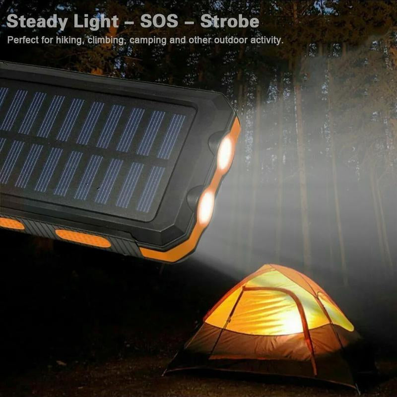 Outdoor Portable, Solar Powered Mobile Power,, for Mobile Digital Electronic Devices, Long Lasting and Durable, for Use When Traveling and Camping